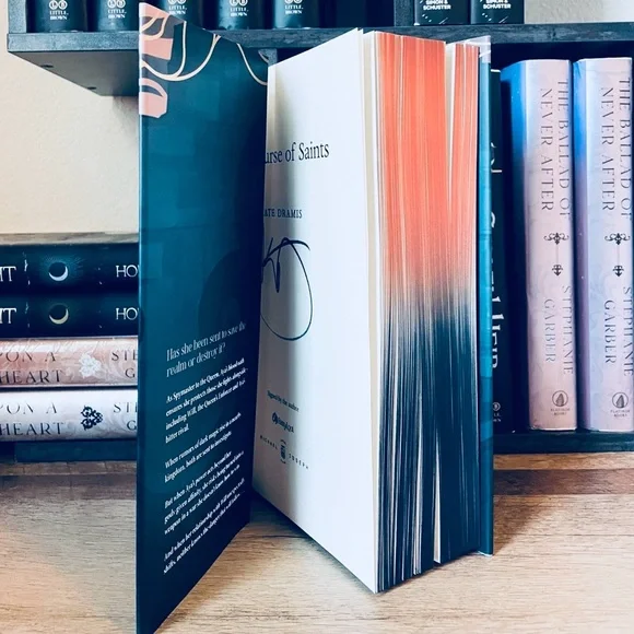 Fairyloot Exclusive Signed Edition The Curse of Saints by Kate Dramis